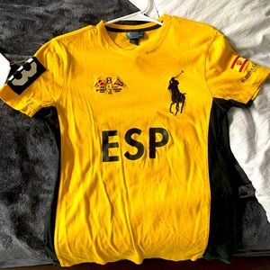 Ralph Lauren Spain España V neck t shirt